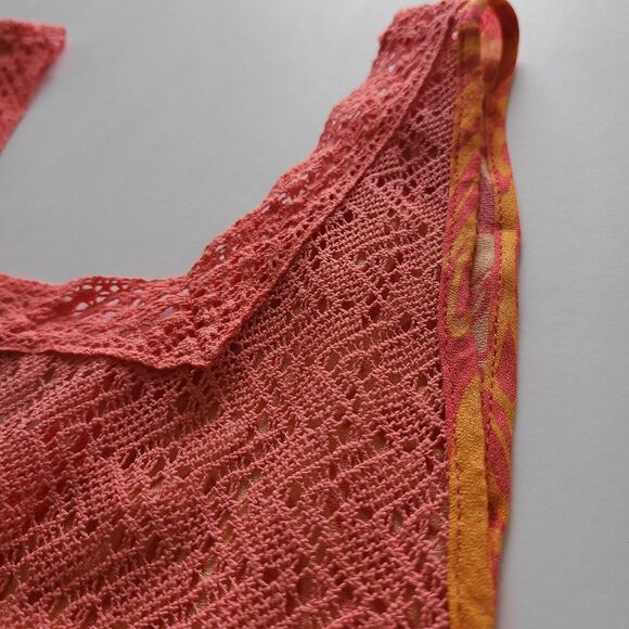 Free People Tiers for You Maxi Orange Floral Dress Size Small - Picture 8 of 13